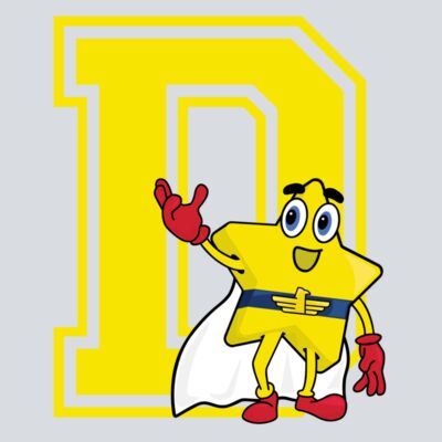 D with Star - Yellow Thumbnail