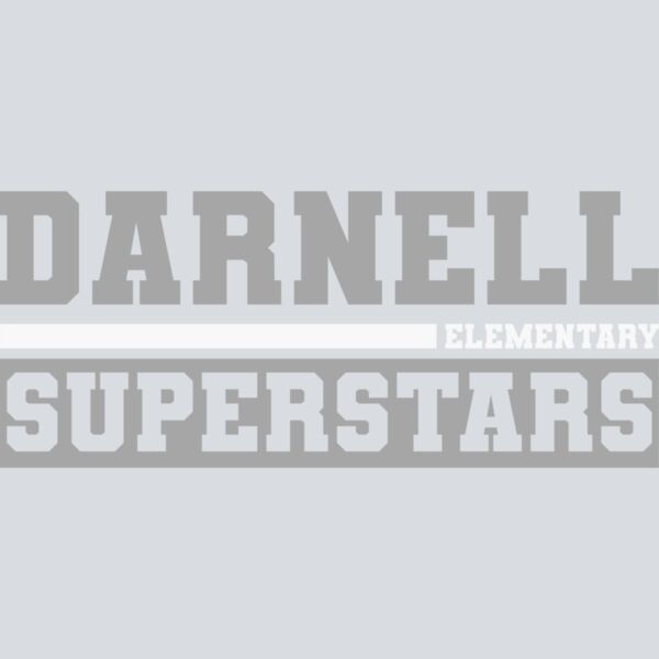 Darnell Elementary Superstars - Grey & White Thumbnail