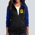 Women's Varsity Full Zip Hooded Jacket - Decorated Thumbnail